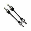 Rear LH+RH Set CV Axle Shaft for 2005 06 07 Cadillac CTS 2.8L 3.6L Manual Trans