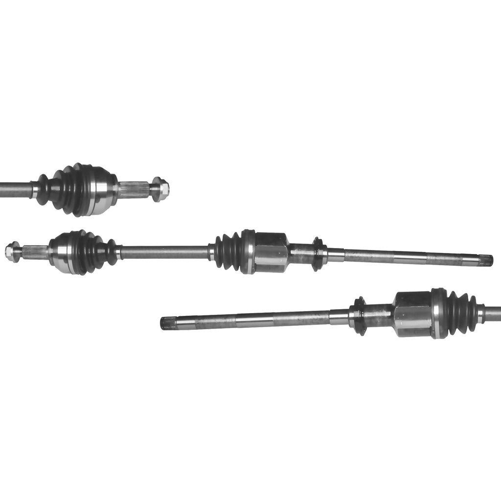 Pair CV Joint Axle Assembly Front For Jaguar X Type X-Type Base Sedan 2.5L 3.0L