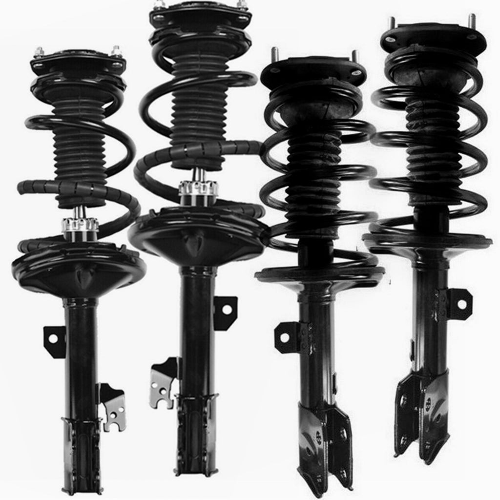 Front Rear Struts Shocks & Coil Spring For Toyota Highlander AWD 2.4L 2004-2007