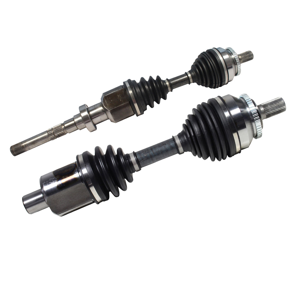 Pair CV Axle Joint Assembly Front LH RH For Volvo S80 FWD 6 Cyl Visco Clutch