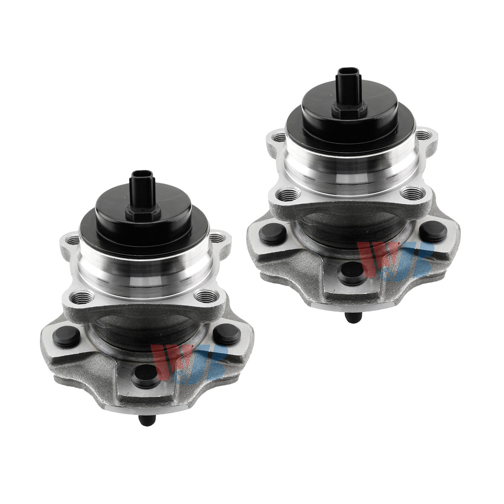 WJB 2 Rear Wheel Hub Bearing Assembly Fit Lexus RX350 RX450H FWD 3.5L V6 16-10