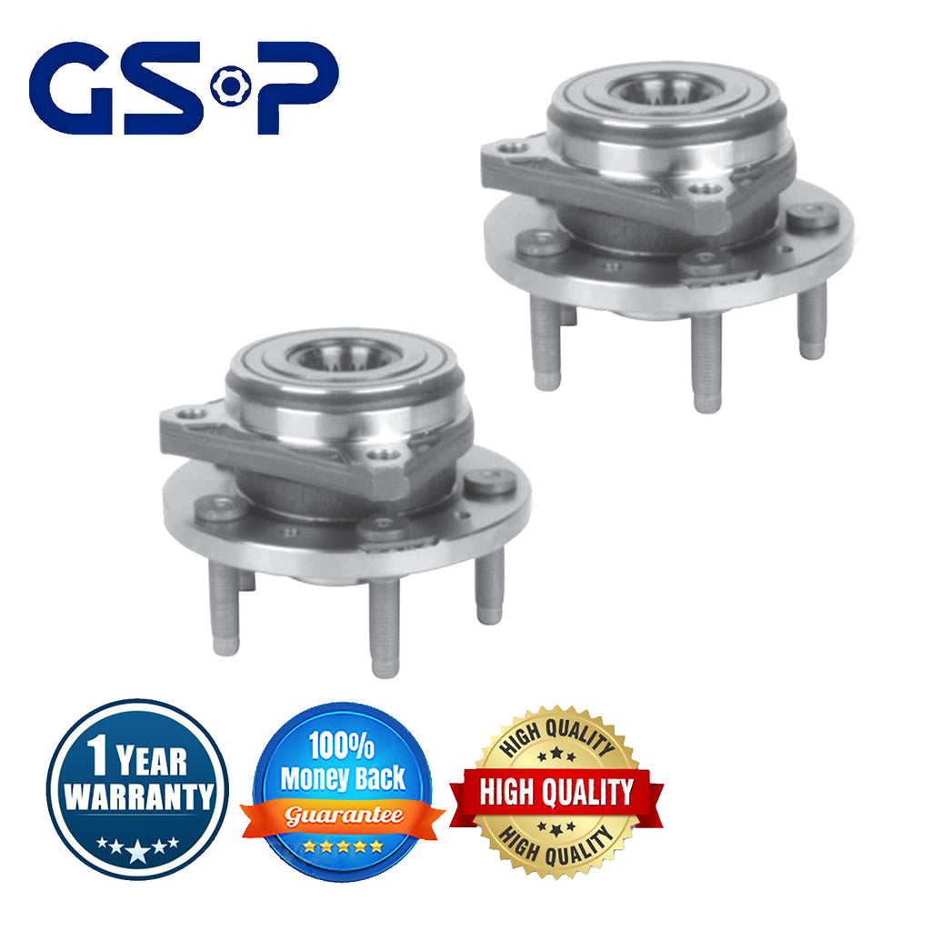 GSP 2 Front Left Right Wheel Hub Bearing Assembly fit Ford Windstar 5 Lugs 03-99