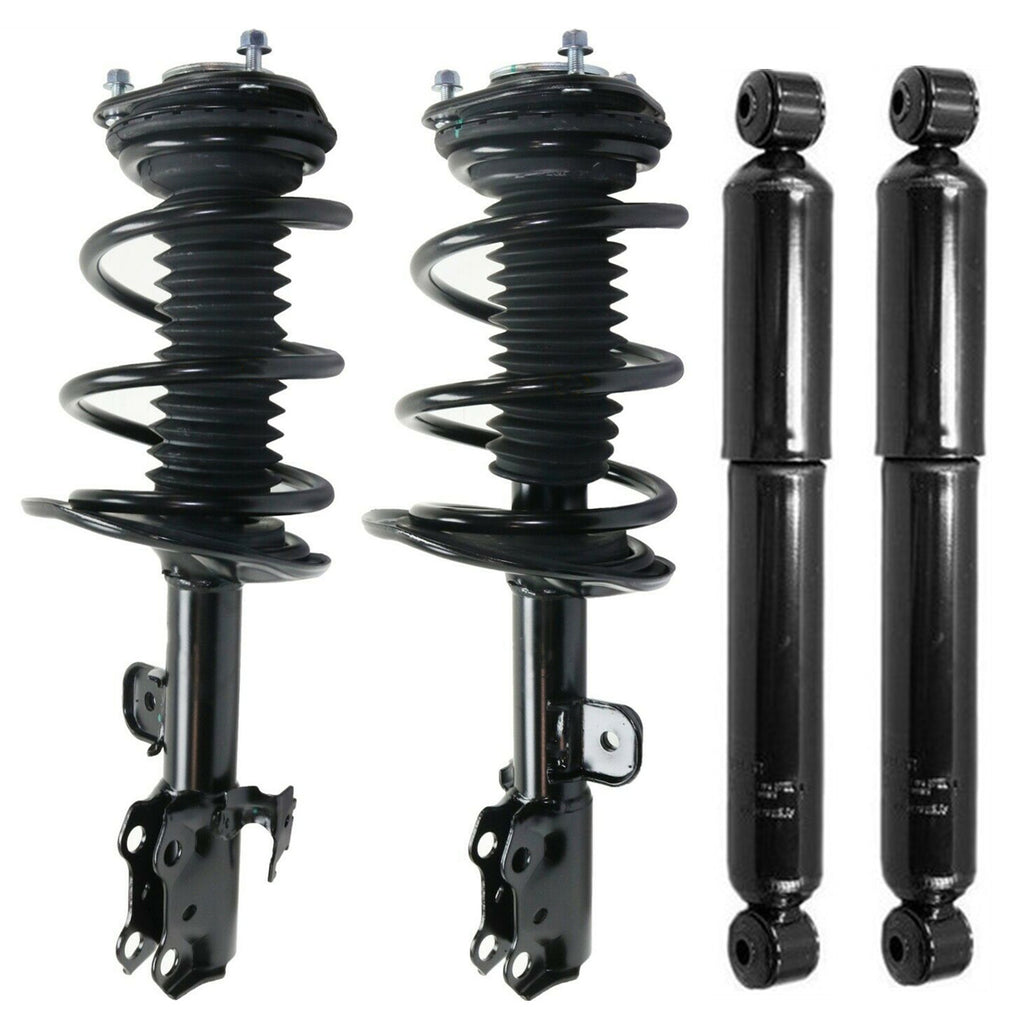 For Toyota RAV4 3.5L 2006 - 2012 Front Struts & Coil Spring Assembly Rear Shocks