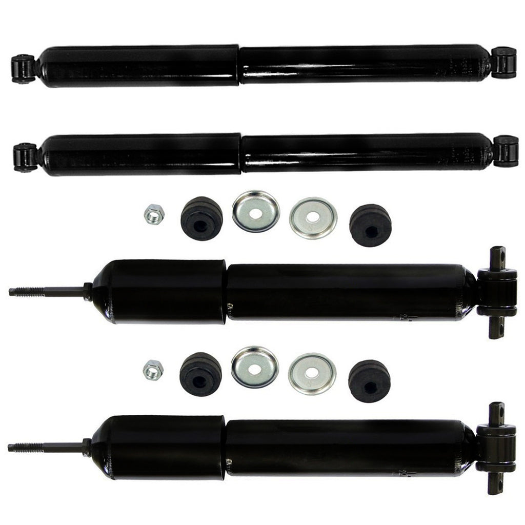 Front Rear Shocks Shock Absorbers for 99-07 Chevy Silverado GMC Sierra 1500