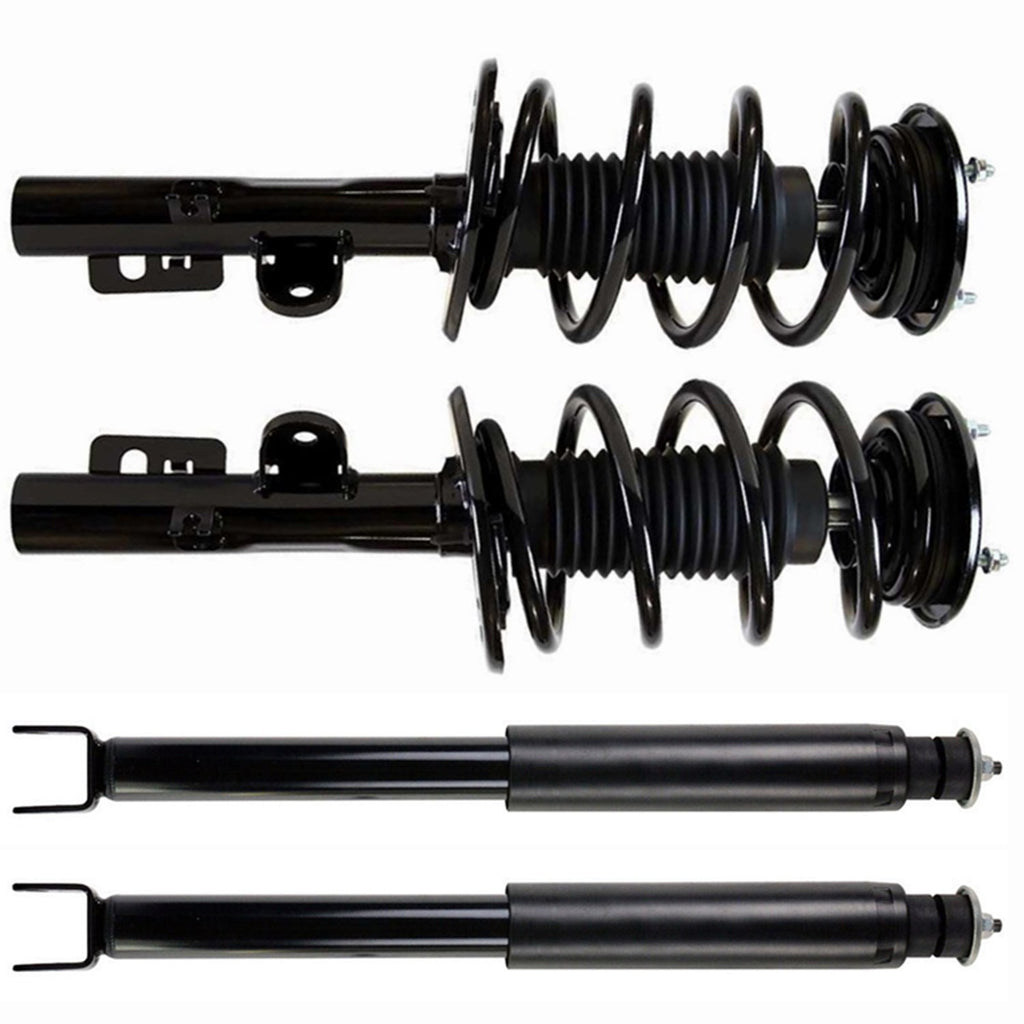 Front Struts & Coil Springs + Rear Shocks for Ford Taurus 2010 2011 FWD