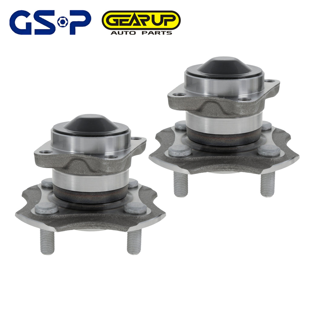 GSP Pair Rear Wheel Hub Bearing Assembly For Toyota Echo Base Non-ABS 2000-2005