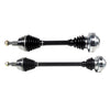 Pair CV Axle Joint Assembly Front ForAudi TT Quattro Turbo ALMS Coupe AWD 1.8L