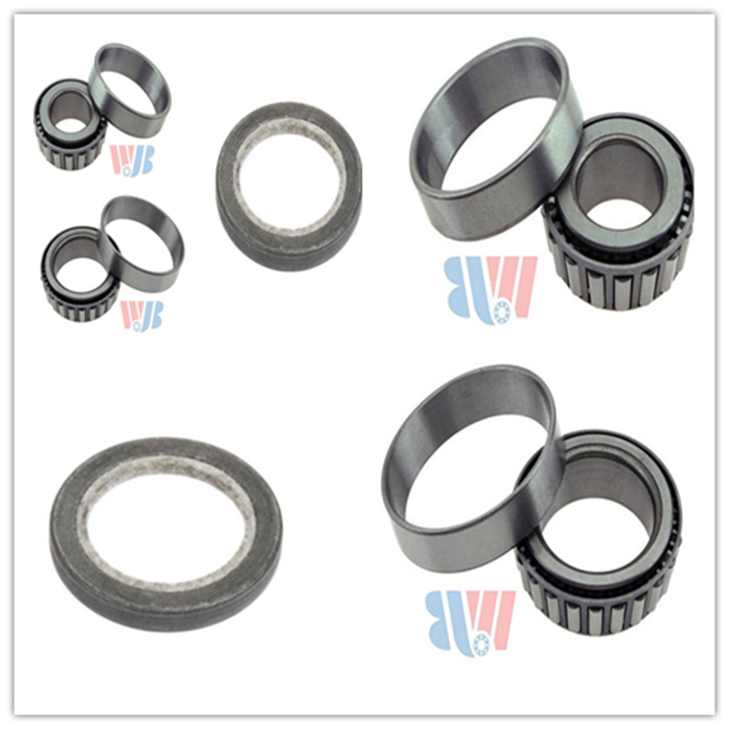 WJB 6 PCs Front Wheel Bearing &Race Set & Seal Kit Assembly Fit Avanti II 85-80