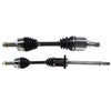 Pair CV Axle Joint Assembly Front For Nissan Maxima Sedan Auto CVT Trans 3.5L V6