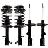 Coilovers Spring Struts Front Rear Set for Toyota Corolla Sedan 1993 - 2002