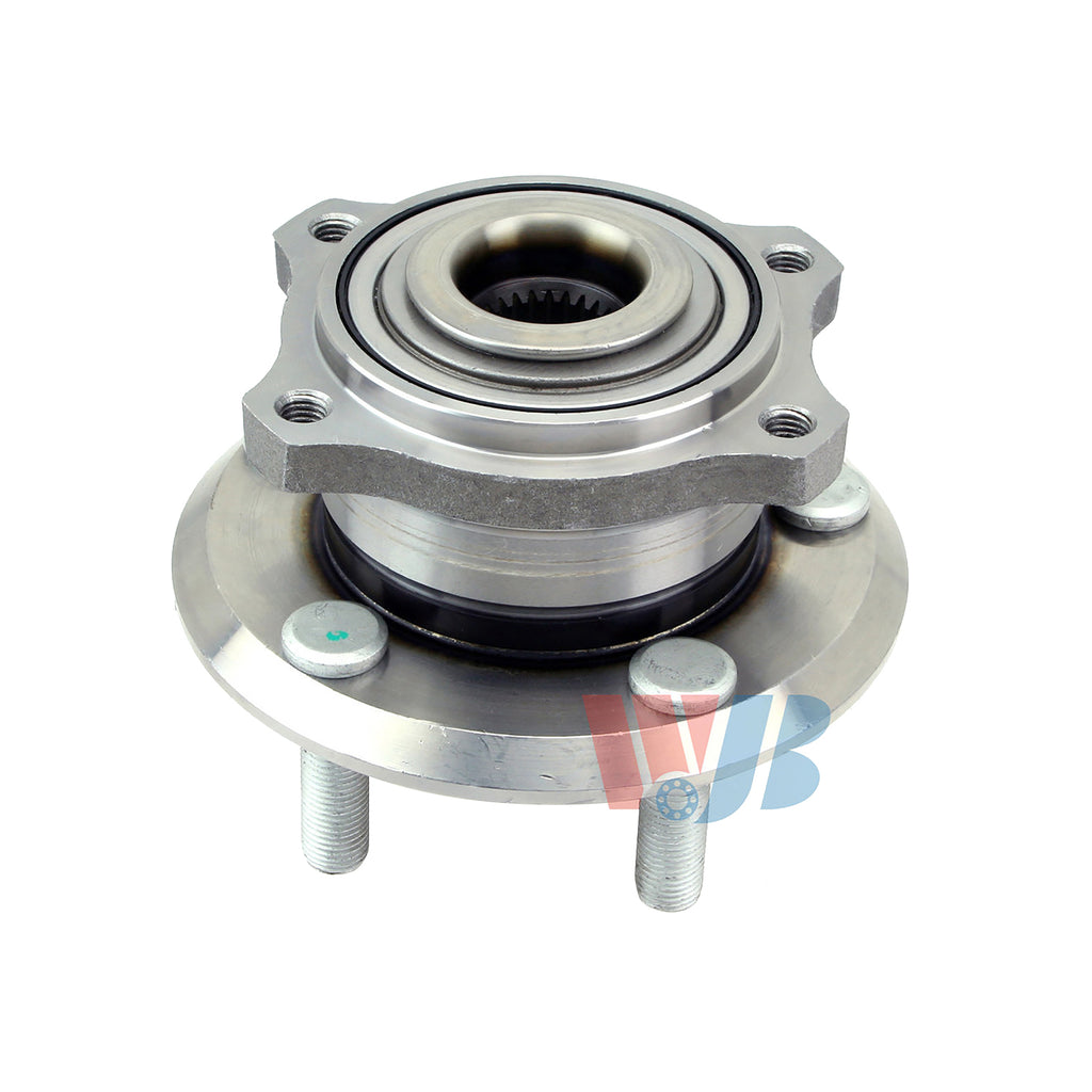 WJB 2 Rear Wheel Hub Bearing Assembly Fit Chevy 300 Dodge Magnum Charger V6 V8