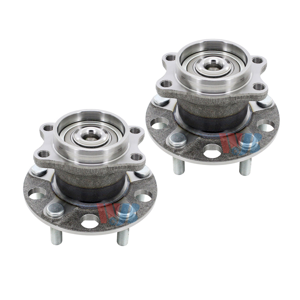 WJB 2 Rear Wheel Hub Bearing Assembly Fit Mitsubishi Lancer 2.0L 4 Cyl 2008 2009