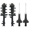 For Crew Cab Honda Ridgeline 2006 - 2014 Front Strut & Coil Springs Rear Struts