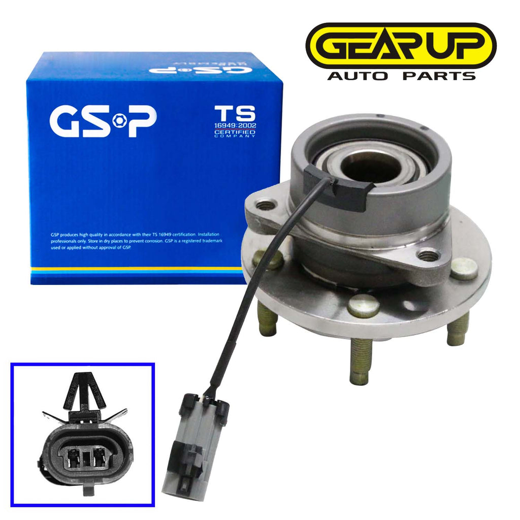 GSP Pair Front Wheel Hub Bearing for 04-11 Chevy Cobalt HHR Pontiac Saturn ABS