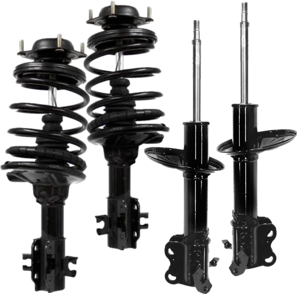 For Toyota Corolla Sedan 1993 - 2001 Front Rear Struts & Coil Spring Assembly