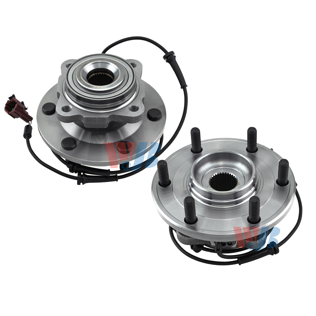 WJB 2 Rear Wheel Hub Bearing Assembly Fit Infiniti Qx56 Nissan Pathfinder