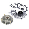 Water Pump & Fan Clutch kit for 96-02 Toyota 4Runner T100 3.4L w/By-pass Tube