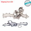 Engine Water Pump Fit Toyota Tundra 4Runner Tacoma FJ Cruiser w/ Metal Gasket