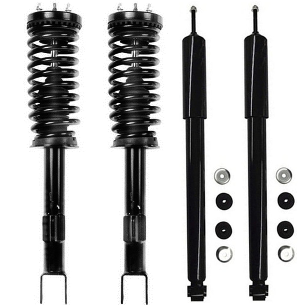 Front Struts & Coil Springs Rear Shocks for 2005 - 2010 Chrysler 300 C Sedan RWD