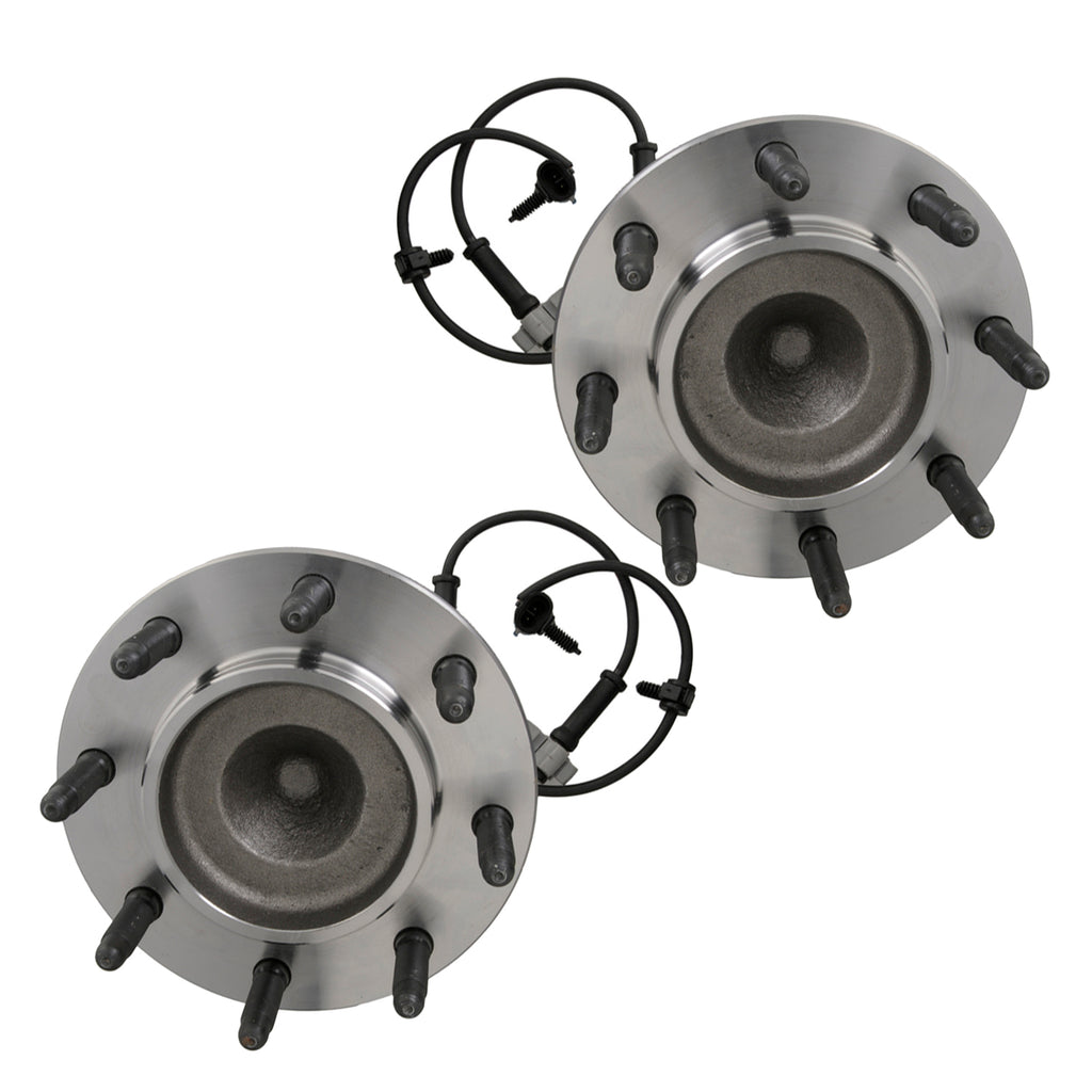 GSP Pair Front Wheel Hub Bearing Assembly For Chevy Express GMC Savana 8 Stud