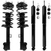 For 2008 - 2012 Ford Escape / Mazda Tribute Front Complete Struts & Rear Shocks