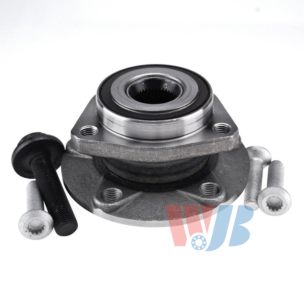 WJB Front Wheel Hub Bearing Assembly For Audi A3 VW Golf R32 Rabbit w/ 3 Bolts