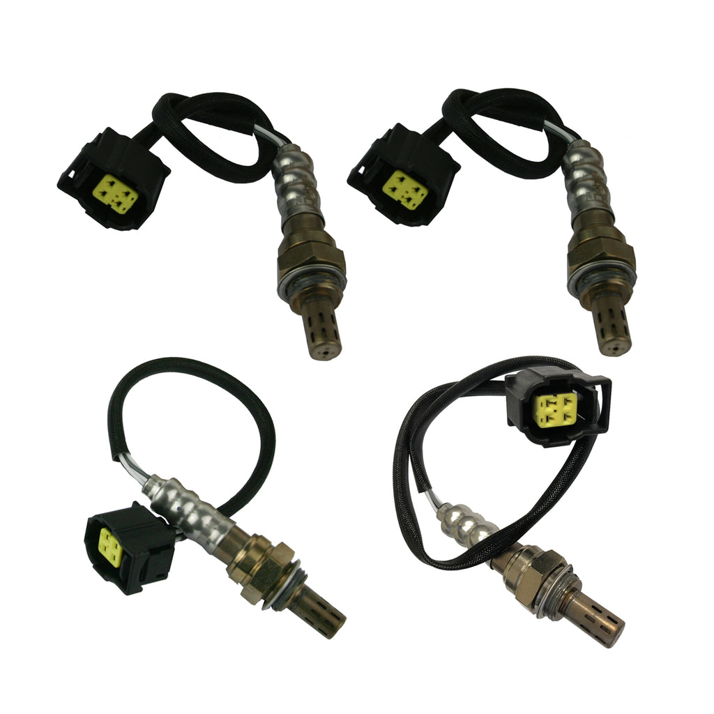 4Pcs Upstream + Downstream Left Right Oxygen Sensor For Ram 1500-3500 5.7L 6.4L