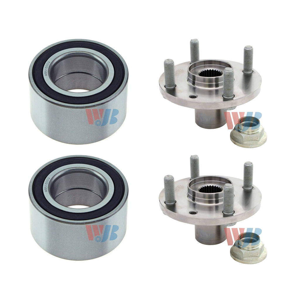 WJB Wheel Hub & Bearing Assembly Fit Mazda Miata Protege 323 MX-3