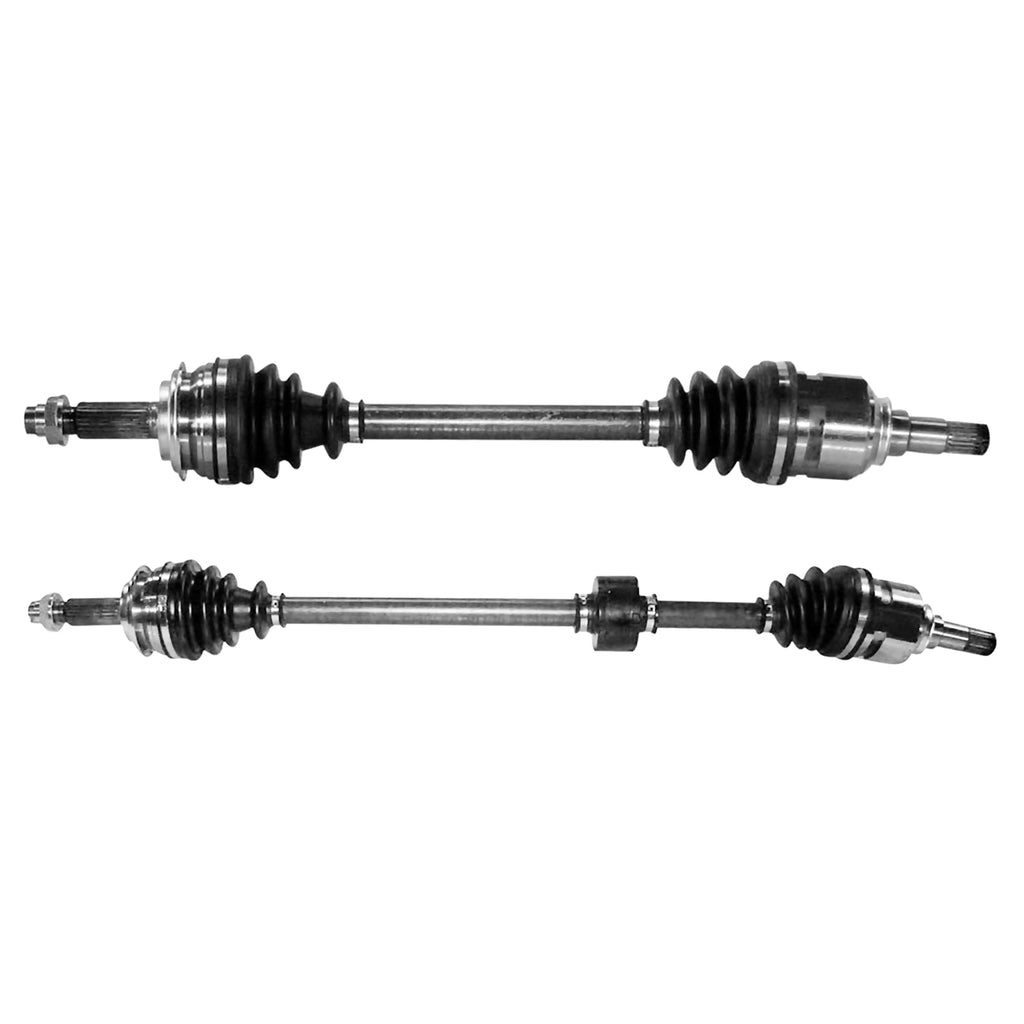 Front Left Right Pair CV Axle Joint Shaft Assembly For Toyota Yaris 1.5L 2007-14