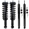 Front Sruts & Coil Spring Assembly Rear Shocks for Toyota Sequoia 2003 - 2007