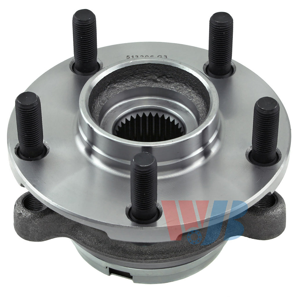 WJB Brand Front Wheel Hub Bearing Assembly For Nissan Altima Maxima Pathfinder