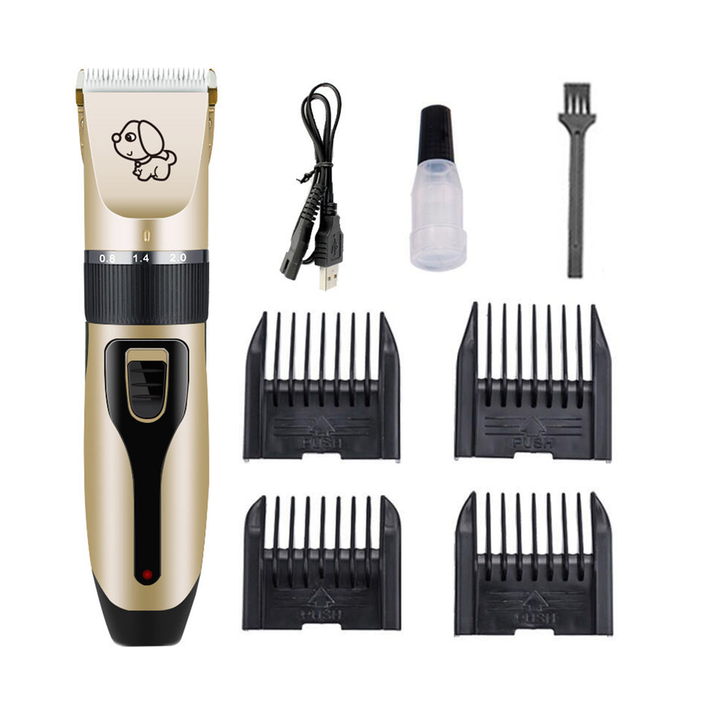Electric Animal Pet Dog Cat Hair Trimmer Shaver Razor Grooming Quiet Clipper