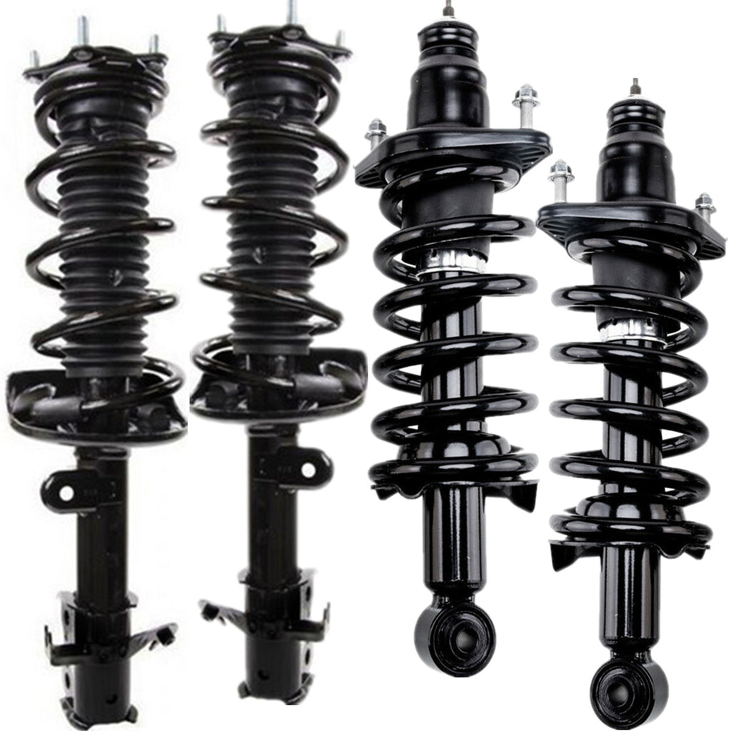 For 2007 - 2011 Honda CR-V 4 Complete Strut & Coil Spring Assembly Front Rear