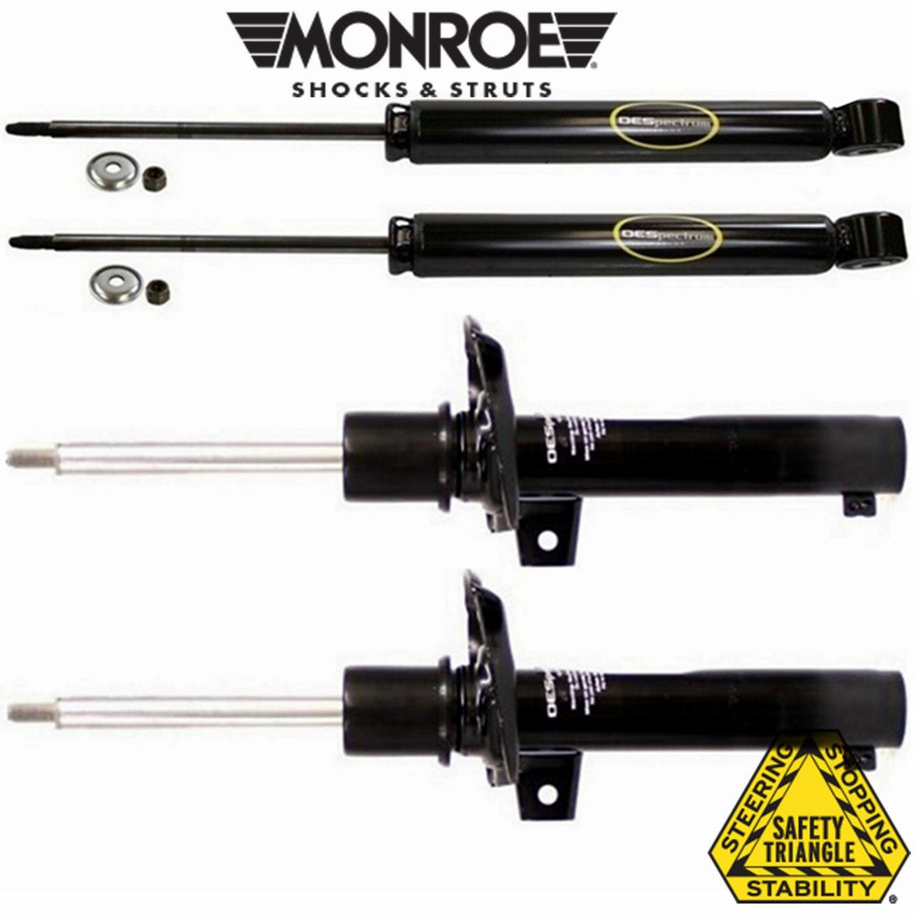 Monroe OESpectrum Shocks & Struts Front Rear Set For VW Jetta 2011 - 2017