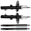 For 2008 2009 2010 2011 Ford Focus 2x Front Struts + 2x Rear Shocks
