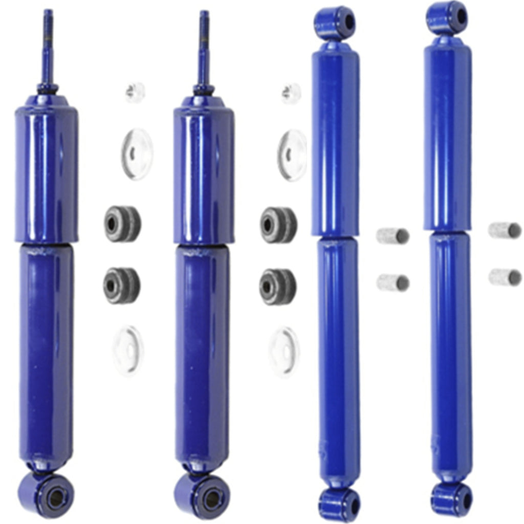 Monroe Matic-Plus Front & Rear Shocks Kit for 1998-2004 Nissan Frontier 4WD