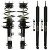 For 2008 2009 2010 2011 Ford Focus Monroe Front Struts & Coil Spring Rear Shocks