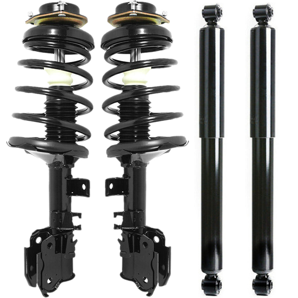 For Nissan Pathfinder 4WD 2002- 2004 2pcs Front Complete Struts Rear Shocks