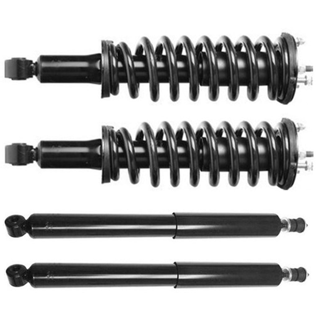 For 4WD 2000 - 2002 2003 2004 2005 2006 Toyota Tundra Front Struts Rear Shocks