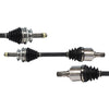 Pair CV Joint Axle Assembly Front LH RH For Hyundai Santa Fe FWD 3.5L 03-06