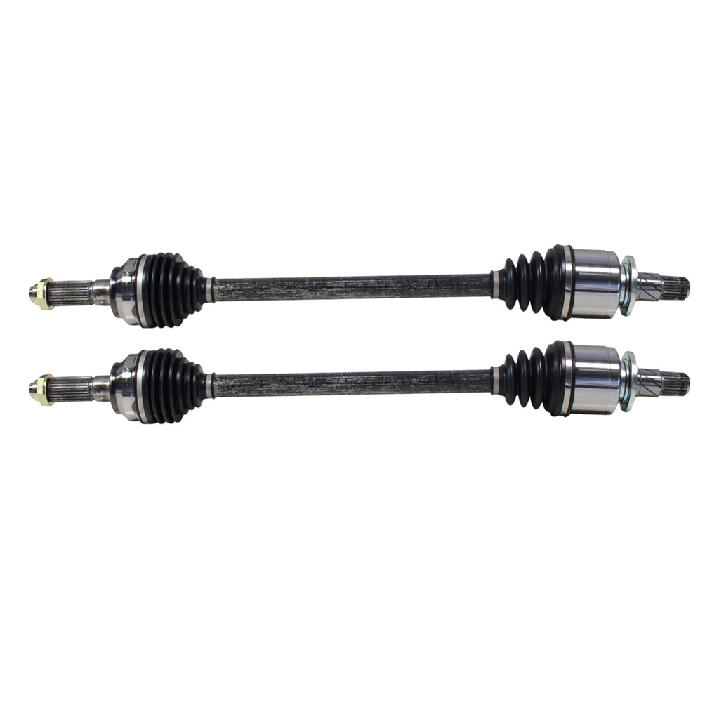 Pair Rear Left Right CV Axle Shaft For SUBARU LEGACY OUTBACK 10-14 Manual Trans