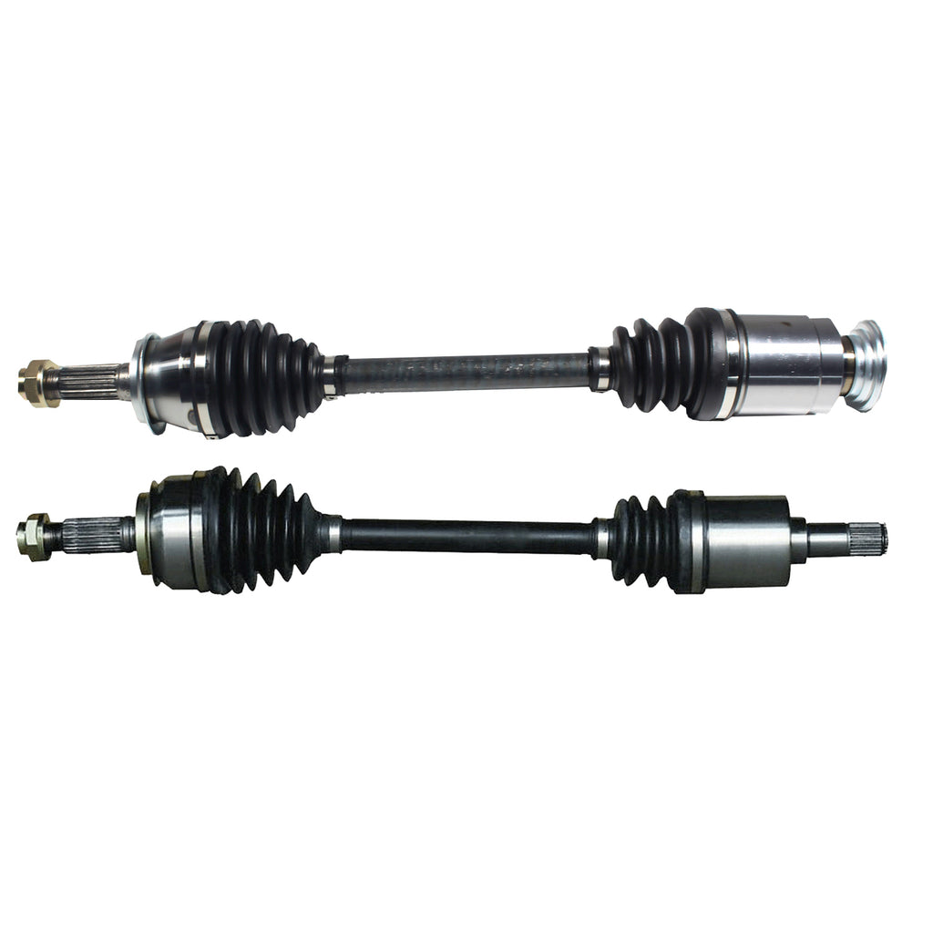 Pair CV Axle Joint Assembly Front For Honda Civic Hybrid w/CVT 1.3L I4 2006-11