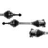 Pair CV Joint Axle Assembly Front For Audi A8 Quattro Sedan 4.2L V8 W12 03-06