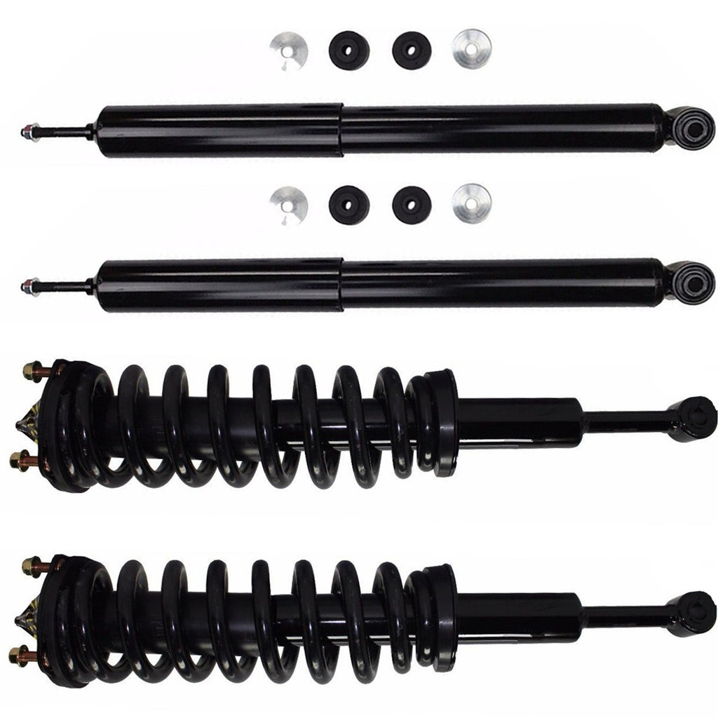 For 4WD TOYOTA TUNDRA Crew / Standard Cab Front Struts & Coil Spring Rear Shocks