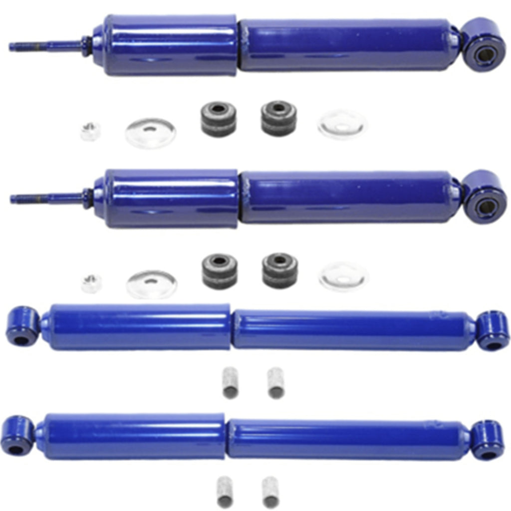 Monroe Matic-Plus Front & Rear Shocks Kit for 1998-2004 Nissan Frontier 4WD