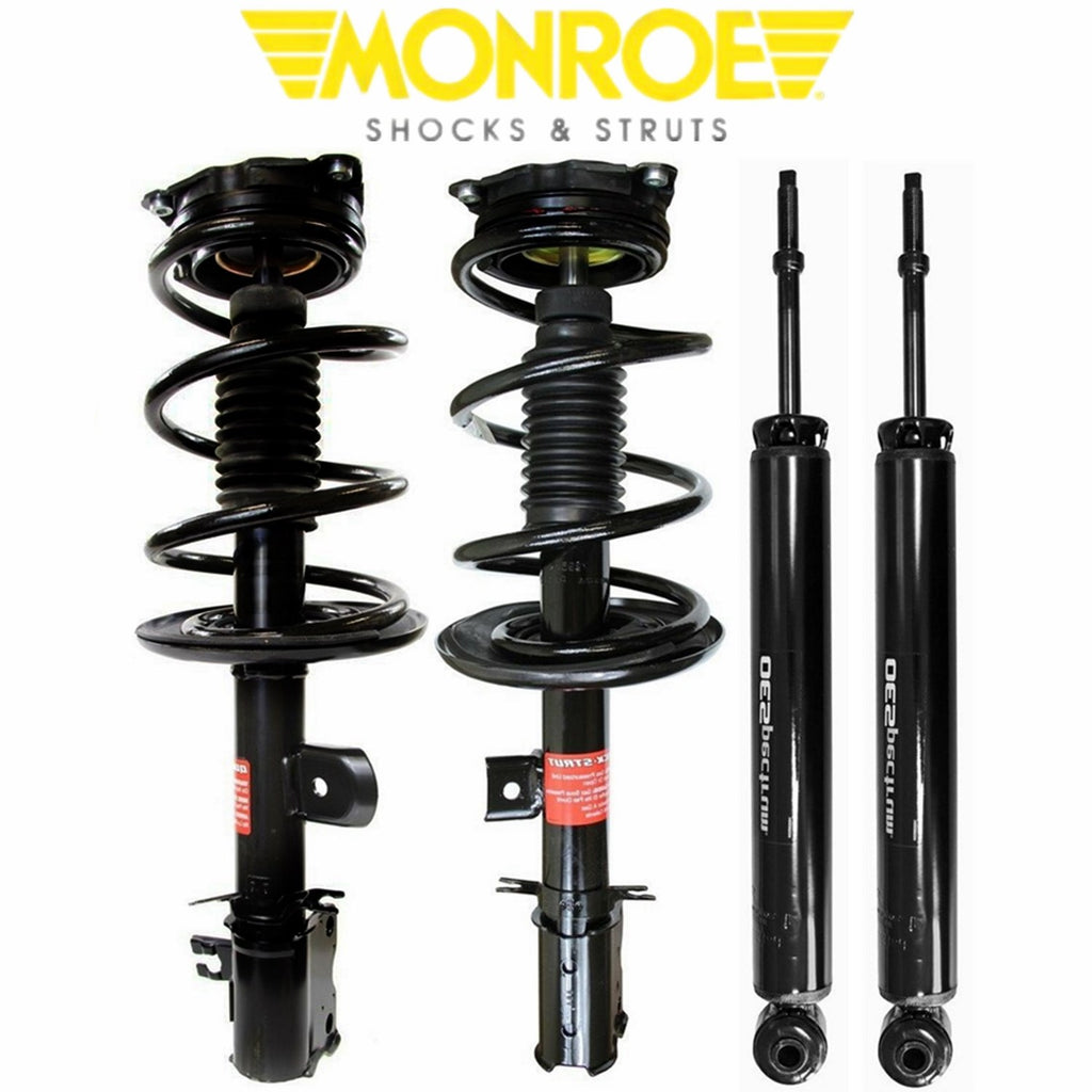 Monroe Quick Struts & Shock Absorber Front Rear Kit for Nissan Murano 2009 2010