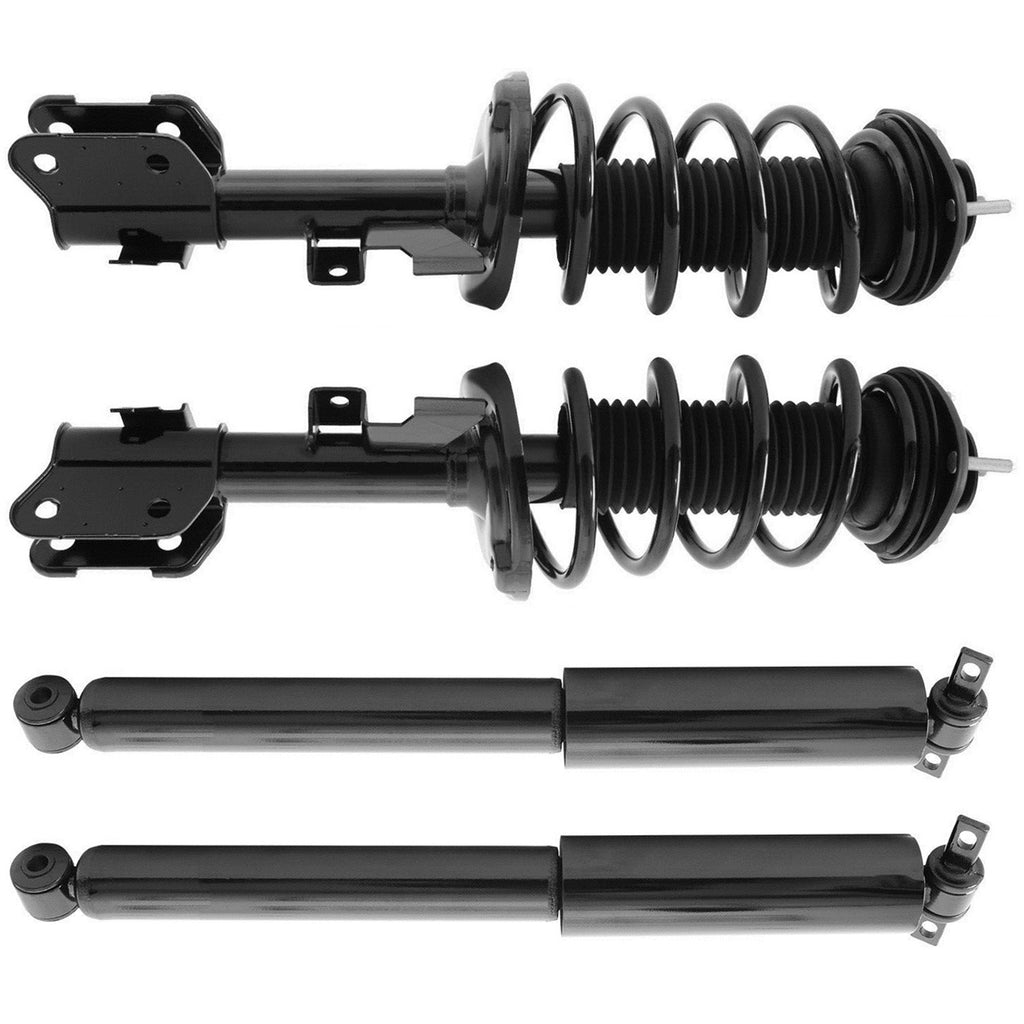 For 2011 2012 2013 2014 2015 Honda Odyssey Front Complete Struts & Rear Shocks