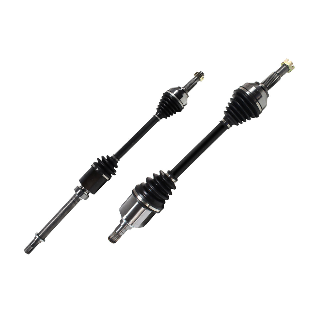 Pair CV Joint Axle Assembly Front For Nissan Sentra Sedan Auto CVT Trans 2.0L