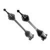 Pair CV Joint Axle Assembly Front For Audi A8 Quattro Sedan 4.2L V8 W12 03-06