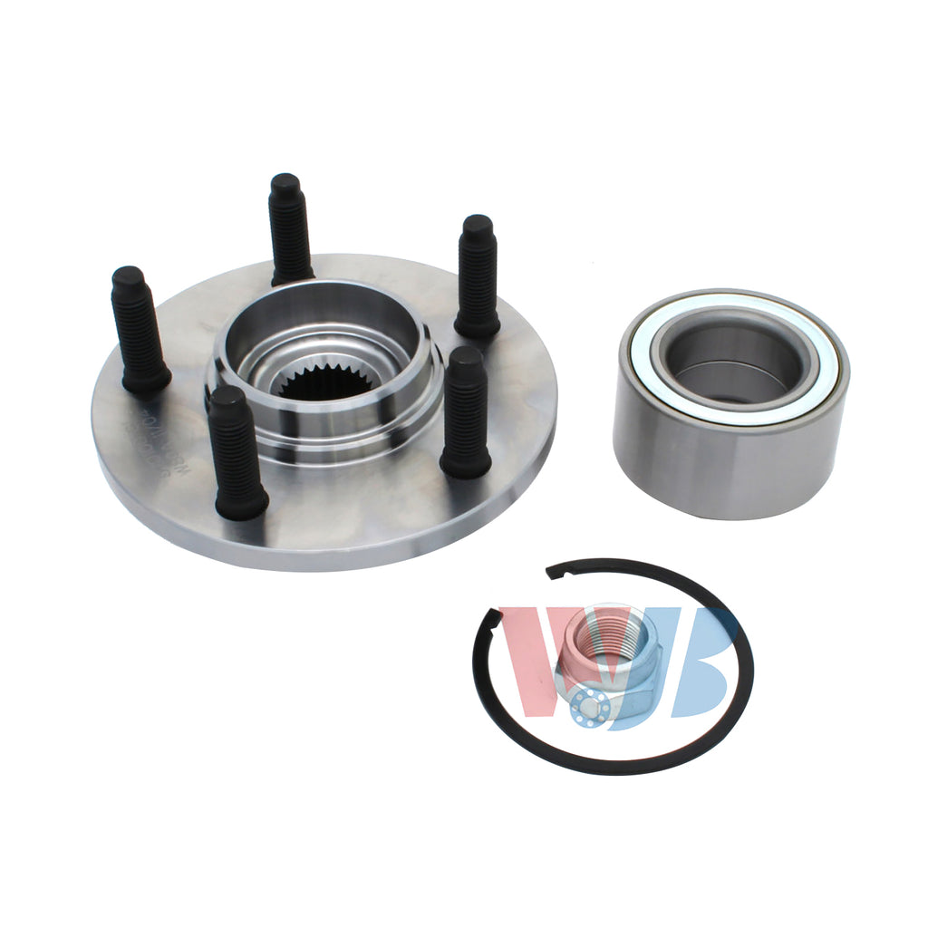 WJB 2 Front Wheel Hub Repair Kit Fit Ford Taurus Mercury Sable Continental 91-95